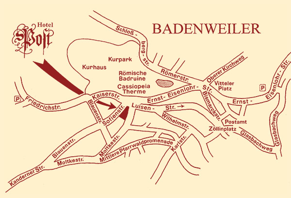 Badenweiler Karte